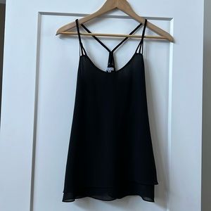 Beautiful black Zebra top with fine details